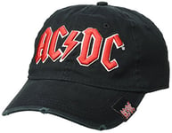 AC/DC Casquette de Baseball pour Homme Taille Unique Noir