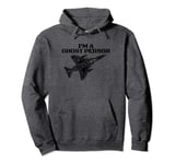 F-4 Phantom I'm A Ghost Person Military Jet F4 Phantom Pullover Hoodie