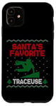 iPhone 11 Parkour Free Running Traceur Ugly Christmas Sweater Girl Case