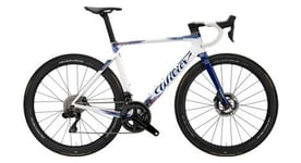 Velo de route wilier triestina filante slr shimano duraace di2 12v 700 mm blanc bleu groupama fdj 2024