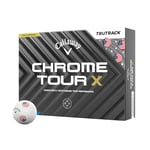 Callaway Golf Chrome Tour X Golf Ball 2024 - USA TruTrack, One Dozen