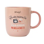 Mr. Wonderful - Tasse - La vie avec vous est la plus belle chose qu'il y a - Tasse en céramique avec message d'amour