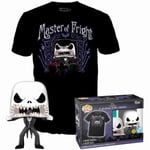 Funko Pop! Tee (Adult): Disney The Nightmare Before Christmas - Jack Skellington (Glows in the Dark) (Special Edition) Vinyl Figure T-Shirt (S)