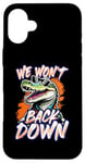 Coque pour iPhone 16 Plus We Won't Back Down Vintage Swamp Gator