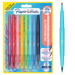 Paper Mate - Flair Dual felt tip pen 8-Blister (2199386)