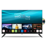 Cello C3224WSF 32 inch Smart Frameless TV and DVD Ultrafast WebOS, Freeview Play, FreeSat, Bluetooth, Netflix, Prime Video, Apple TV, BBC. UK Made 2024