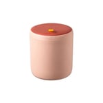 Mini Poubelle Poubelles De Bureau Panier À Ordures Maison Table En Plastique Poubelle Fournitures De Bureau Poubelles Divers Baril Boîte Rose