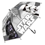 Disney Star Wars Gris Parapluie Transparent Enfants Petit Parasol Pluie