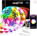 DAYBETTER Led Strip Lights, 20m Smart WiFi Alexa Led Light Strips Music Sync fo