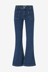 IVY Copenhagen - Jeans Ivy-Ann Charlotte Jeans Wash Middark Nottingham - Blå