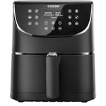 Cosori Friteuse sans Huile à Air Chaud 55L Air Fryer avec 11 Programmes Fonction de Maintien