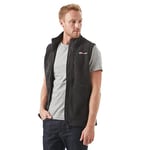 Berghaus Men's Prism Polartec Interactive Gilet Fleece Vest, Added Warmth, Smart Fit, Extra Comfortable, Black, XS