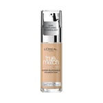 L'Oreal Paris True Match Liquid Foundation, Skincare Infused with Hyaluronic Acid, SPF 17, Available in 40 Shades, 3C Rose Beige, 30ml