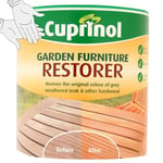 Cuprinol Garden Furniture Restorer 1L Fast Acting Gel Weathered Wood 5083467 +GL