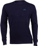 Fjellulla men's crew neck S Underställströja i merinoull med AntiBug