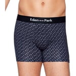 Boxers Eden Park  Boxer Homme Coton FLEURS Marine Rose