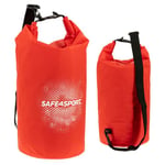 SAFE4SPORT Sac étanche 20L Rouge - Sac Kayak léger - Sac étanche pour la Plage - Sac étanche Sac étanche