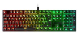 Oversteel - KOVAR Clavier de gaming USB, RGB rétro-éclairé, interrupteur mécanique Outemu Blue, Anti-Ghosting, Layout French PC/MAC/Android