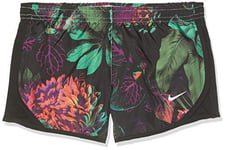 Nike G NK Dry Tempo Short AOP1 Fille, Black/Black/Black/White, FR : M (Taille Fabricant : M)