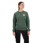 Fjallraven 87230-679 1960 Logo Badge Sweater W Sweatshirt Women's Deep Patina Size XXS