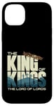 iPhone 14 Plus Jesus is the King of Kings Crucifixion Cross Crown Gospel Case