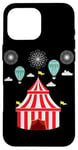 iPhone 16 Pro Max Circus Tent Cute Carnival Clown Costume Ringmaster Kids Boys Case