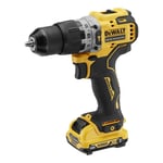 Dewalt Borrmaskin DCD706D2-QW 12V, 2 st 2,0Ah-batterier