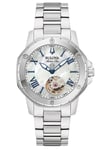 Bulova Marine Star WoMens Silver Watch 96L326 material_Stainless_Steel - One Size