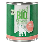 zooplus Bio Adult ekologisk Lax med ekologisk spenat - 6 x 800 g