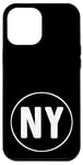 Coque pour iPhone 12 Pro Max New York NY - Ville natale - Vacances Voyage en ville