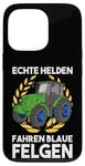 Coque pour iPhone 13 Pro Slurry Real Heroes Driving Blue Rims Tracteur Organic Farmers