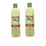 2x ORS Olive Oil Sulfate-Free Hydrating Shampoo - 370ml/12.5floz