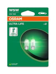 Osram Ultra Life 12V W5W 2 st