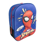 Sac à Dos pour Enfants 3D Spider-Man Bleu Enfant Cerdà