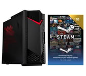 Acer Nitro N50-650 Gaming PC & £10 Steam Wallet Card Bundle - Intel® Core™ i5, RTX 4060, 1 TB SSD, Black