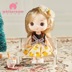 New 16 Cm BJD Mini Doll 13 Movable Joint Girl Baby 3D Big Eyes Beautiful DIY