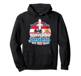 Surviving Austria With These Crazies Austria Pullover Hoodie