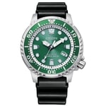 Montre CITIZEN Homme Ecodrive SUB Diver 200MT Vert - BN0158-18X