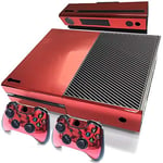 Mcbazel Autocollants de Décoration en Vinyle pour la Xbox One Originale (Pas pour la Xbox One S/Xbox One X) Rouge Brillant