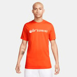 Nike M Nk Df Tee Run Energy Uusimmat SAFETY ORANGE