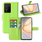 Sony Xperia 10 Iv      Pu Wallet Case    [Green]