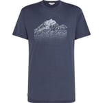 Icebreaker Mens Merino 150 Tech Lite S/S T (Grå (GRAPHITE/RISING LIGHT) Small)