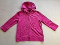 Juicy Couture Raspberry Pink Velour Robertson Jacket Size L Large New With Tags