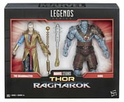 MARVEL LEGENDS 80TH ANNIVERSARY THOR RAGNAROK GRANDMASTER & KORG 2 PACK