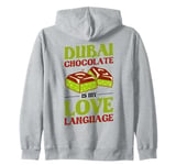 Dubai Chocolate Zip Hoodie