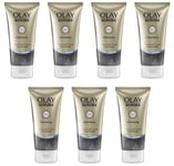 7 x OLAY SCRUBS Detoxifying Charcoal Crush Facial Scrub (150ml)  **£4.71/unit**