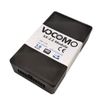 VOCOMO kX-1 V1 Kit Mains Libres Bluetooth avec Diffusion de Musique Universel pour Radio avec connecteur ISO (Default: Becker)