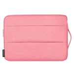 CanvasArtisan Sleeve med Håndtak for Bærbar PC / Macbook 15" - (39 x 28 x 2 cm) - Rosa