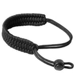 Braided Paracord Wrist Strap Lanyard for Canon Nikon DSLR SLR Camera (A)