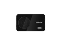 Canyon Dvr10gps, 3.0'''' Ips (640X360), Fhd 1920X1080@60Fps, Ntk96675, 2 Mp Cmos Sony Starvis Imx307 Image Sensor, 2 Mp Camera, 136° Viewing Angle, Wi-Fi, Gps, Video Camera Database, Usb Type-C, Supercapacitor, Night Vision, Motion Detect